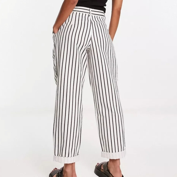 Asos River Island stripe step waist pants - Picture 10 of 10